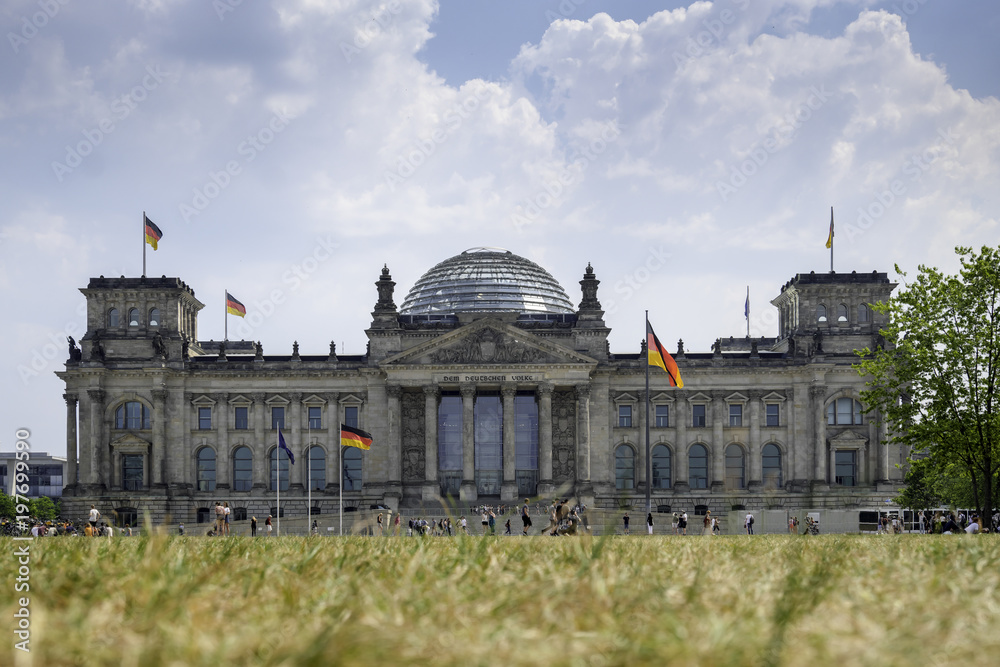 The Reichstag Building in Berlin