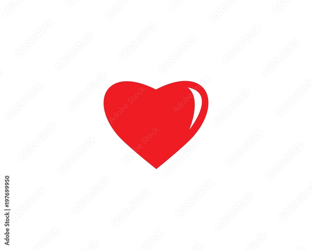 Love Logo Vector icon