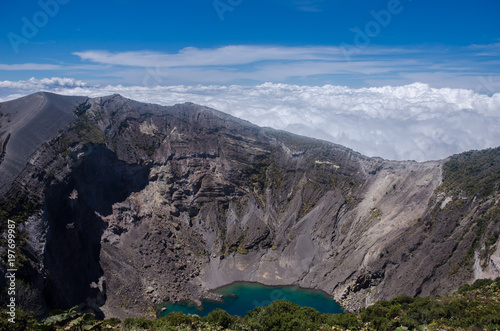 Irazu Volcano at Costa Rica