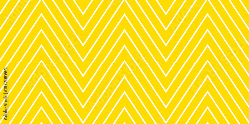 Summer background chevron pattern seamless yellow and white.