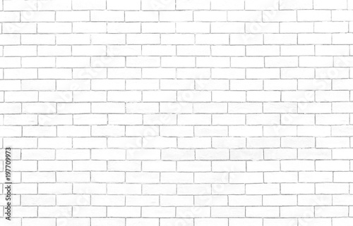 White brick wall texture. Elegant with high resolution of white brick texture for background wallpaper and graphic web design