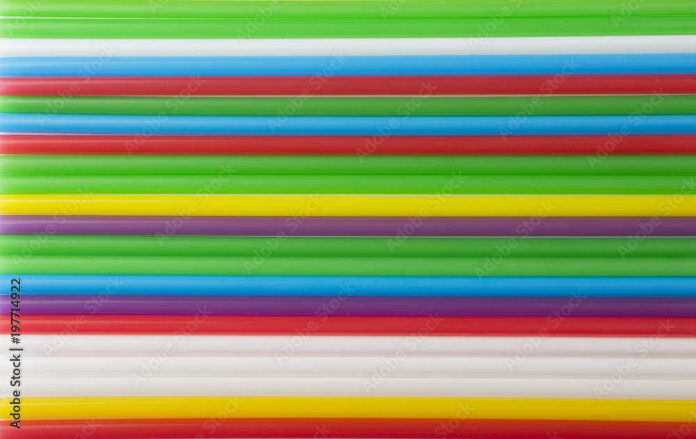 Abstract background of colorful cocktail tubes Abstract background of colorful cocktail tubes