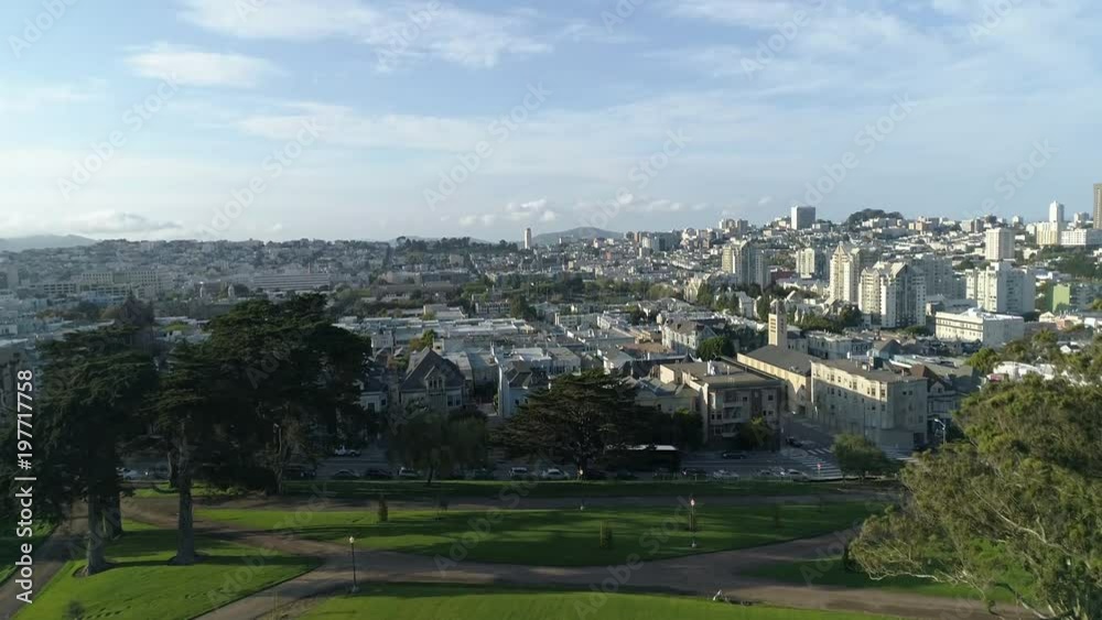 Aerial view of San Francisco cityscape Aerial view of San Francisco cityscape