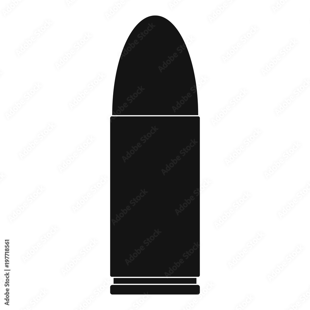 Pistol icon. Simple illustration of pistol vector icon for web Pistol icon. Simple illustration of pistol vector icon for web