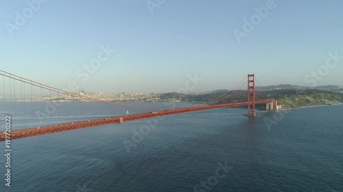 Wallpaper Mural Aerial view of Golden Gate Bridge Torontodigital.ca