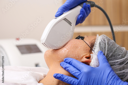 Photo Facial Therapy. Anti-aging Procedures.