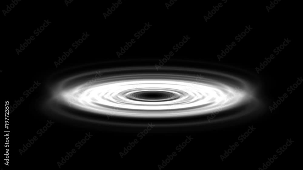 4k Abstract black holes wormholes in universe galaxies,whirlpool vortex water circle ripple art energy background,acoustic sonic vibration frequency sound.
