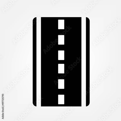 asphalt road icon