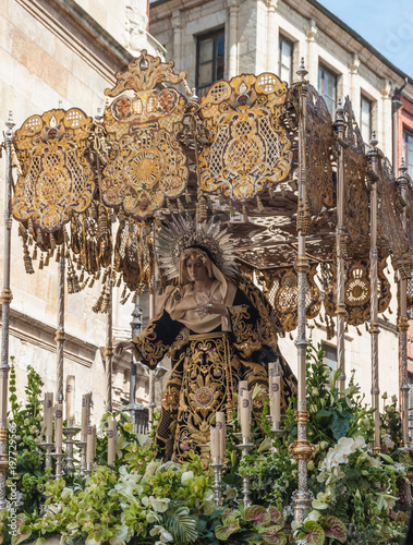 Semana Santa León, Viernes Santo, Procesión de los pasos. 2017.