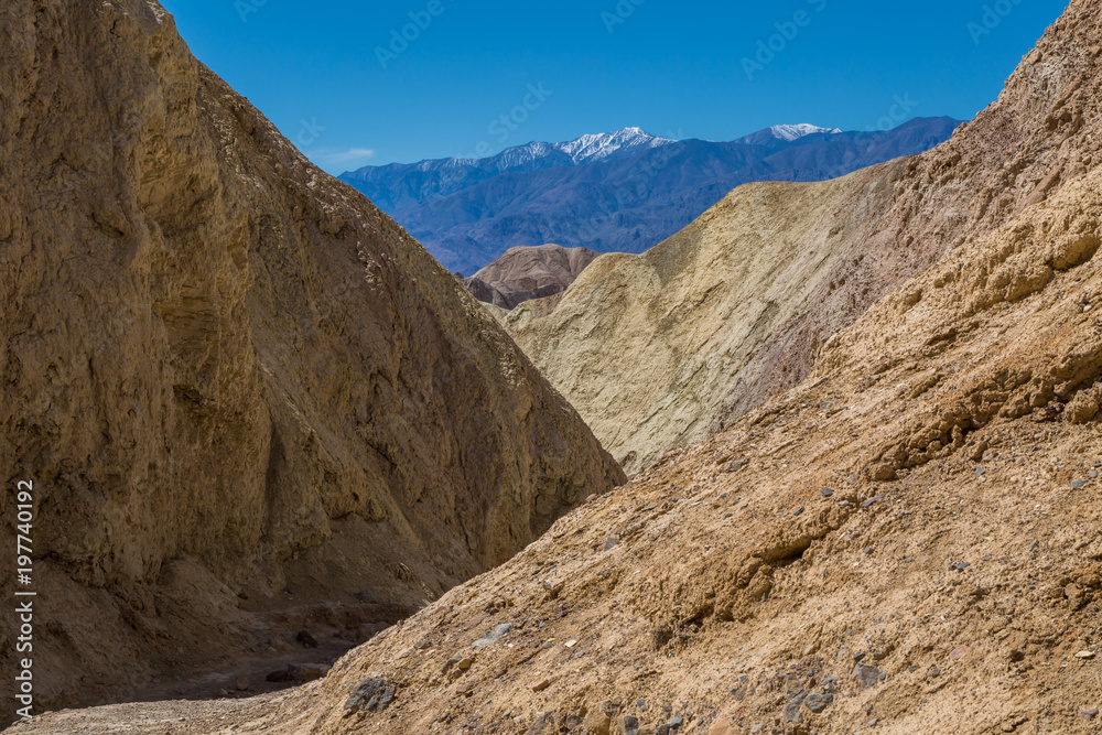 Death Valley rock formations