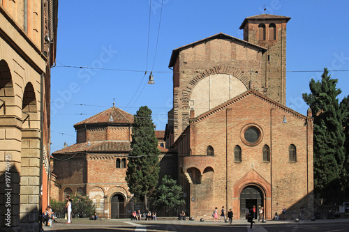 Bologna, piazza Santo Stefano, complesso romanico delle sette chiese photo