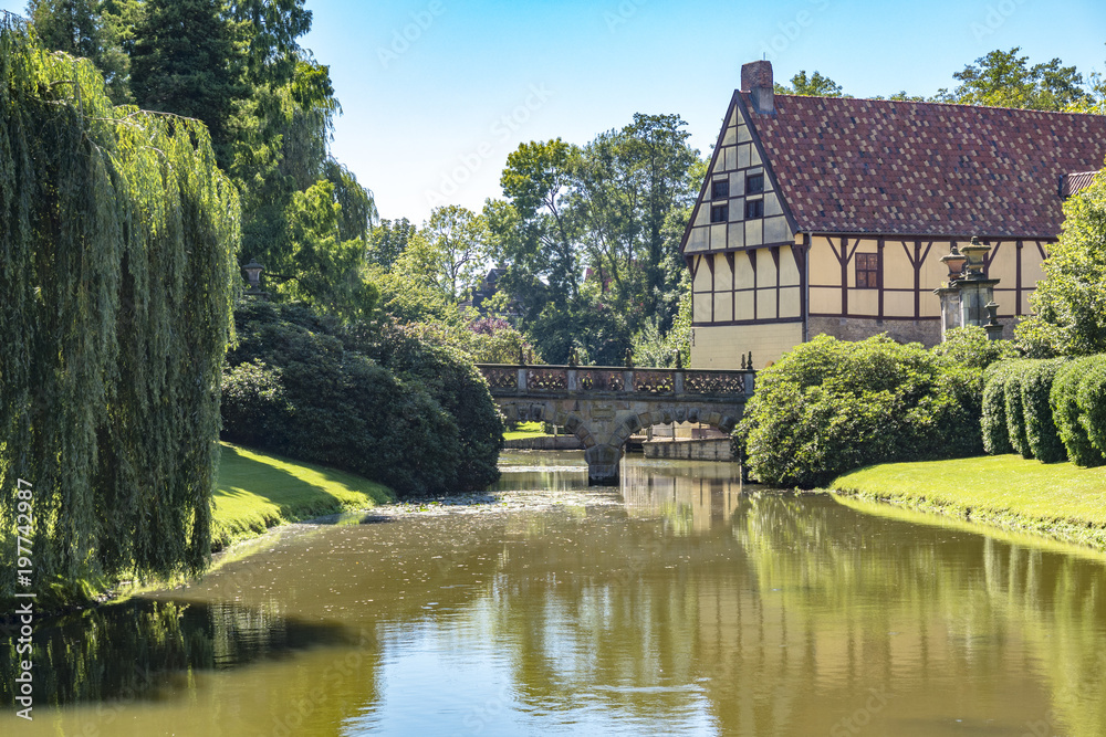 Medieval gatehouse and bridge of the Steinfurt Castle Medieval gatehouse and bridge of the Steinfurt Castle