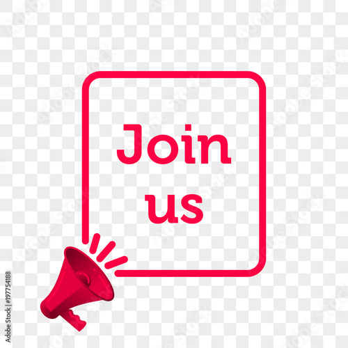 Join Us message quote in me...