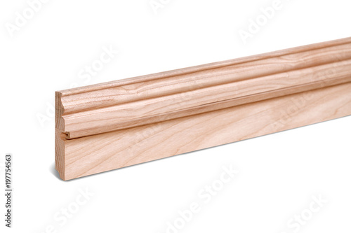 Принти на полотні wooden plinth on a white background