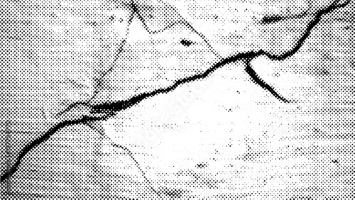 Grunge texture. Grunge texture of the old cracked wall. Vector illustration.