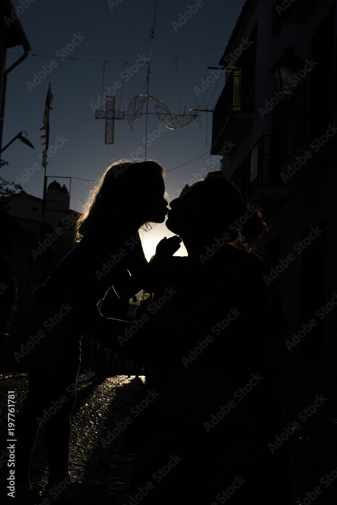 love, family, kiss daughter,  soulfulness sunset kiss at sunset