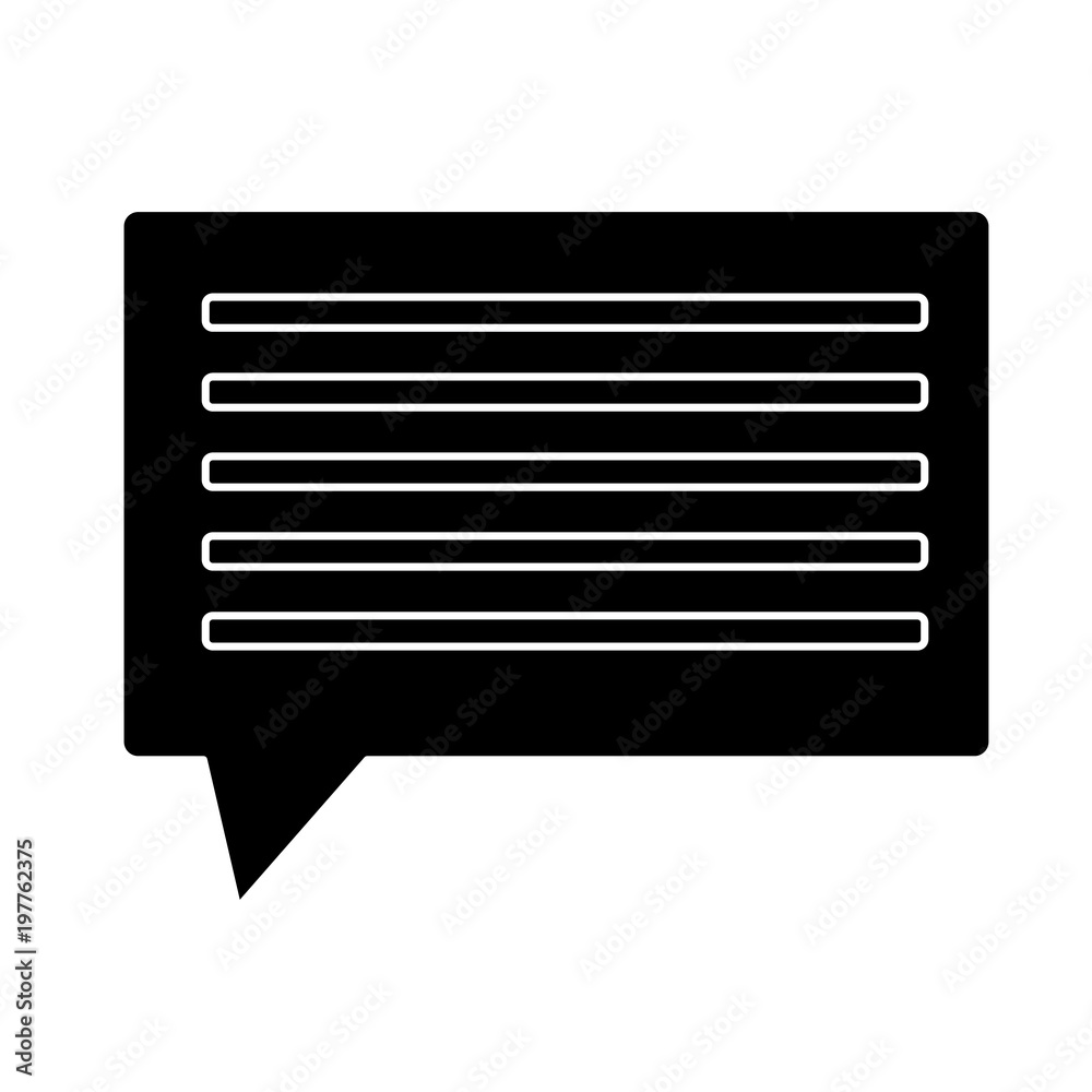 speech square bubble icon over white background, vector illustration speech square bubble icon over white background, vector illustration