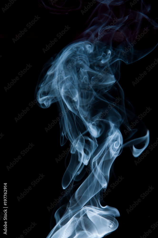 Unique white smoke pattern Unique white smoke pattern