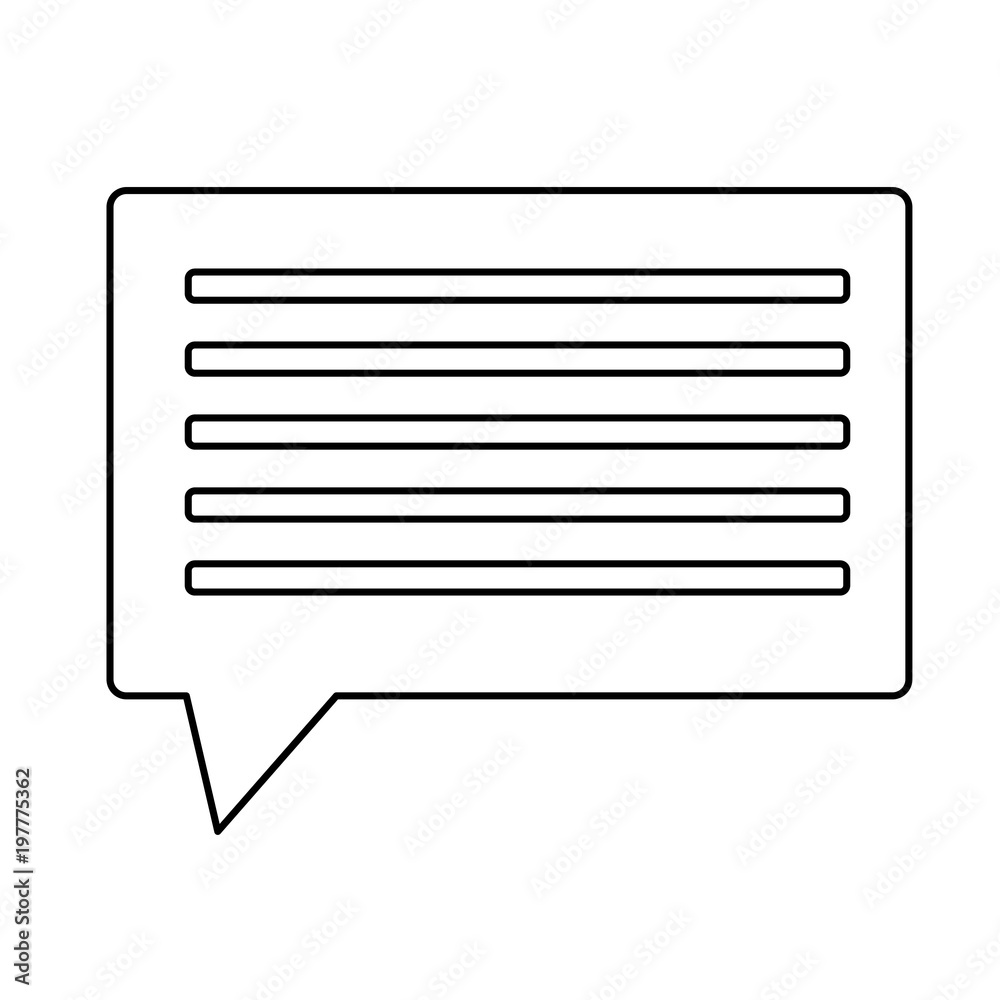 speech square bubble icon over white background, vector illustration speech square bubble icon over white background, vector illustration