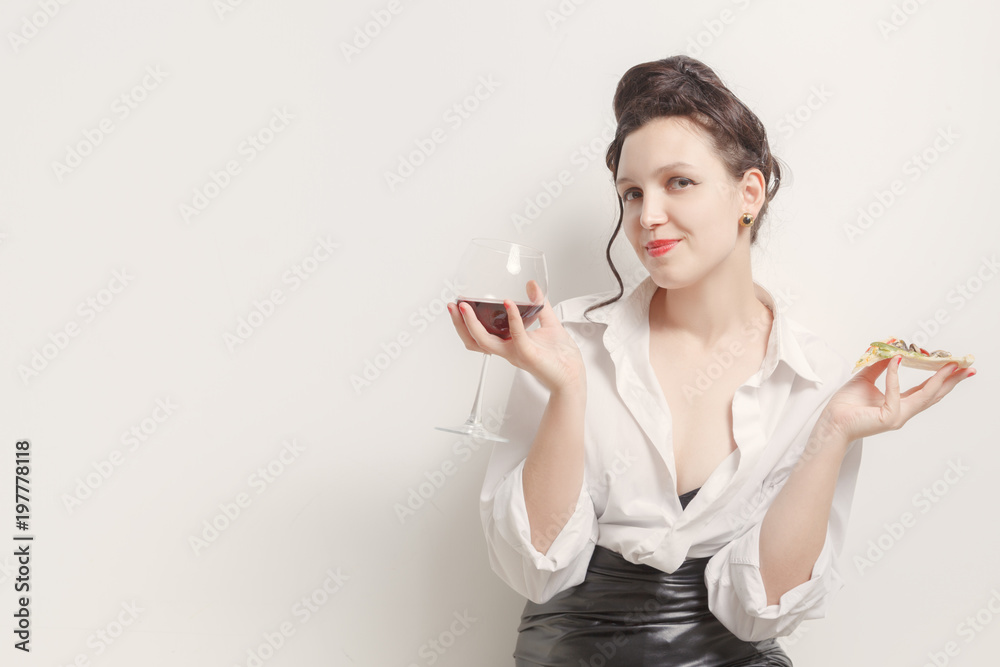 wine and pizza wine and pizza