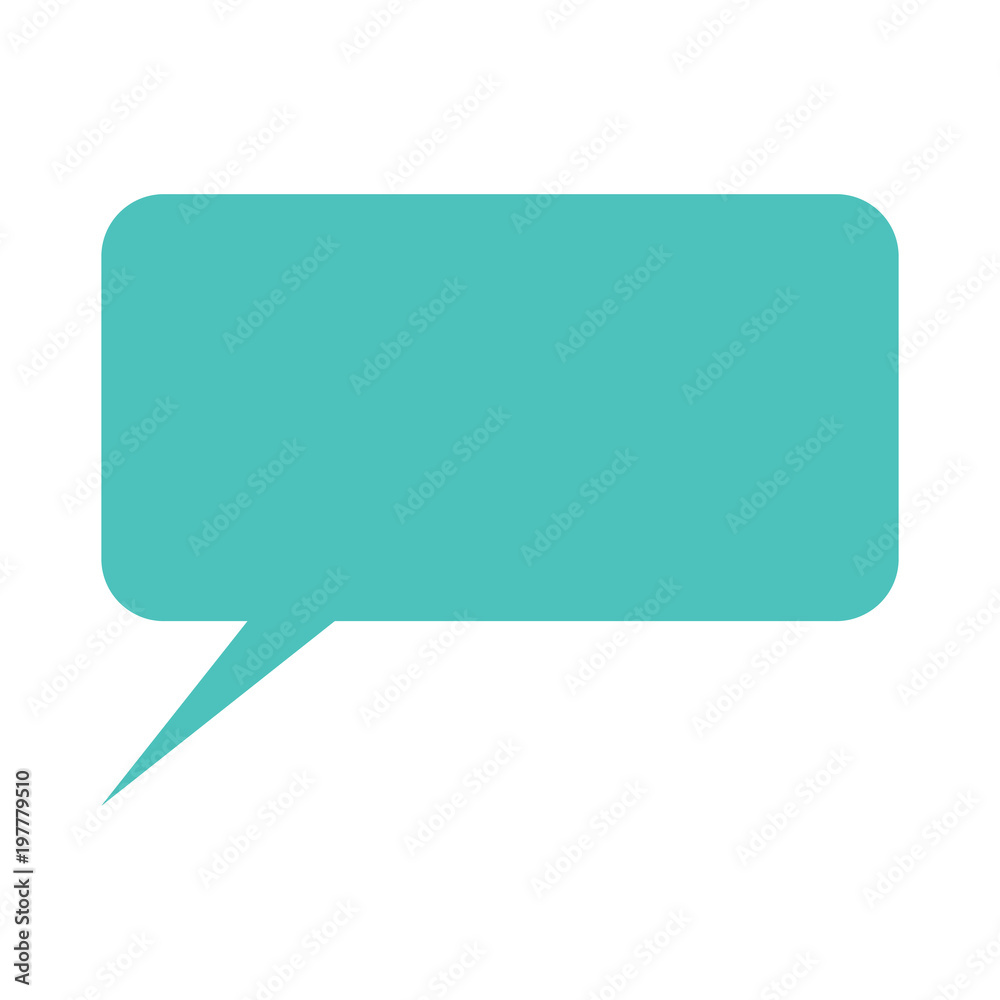 speech square bubble icon over white background, vector illustration speech square bubble icon over white background, vector illustration