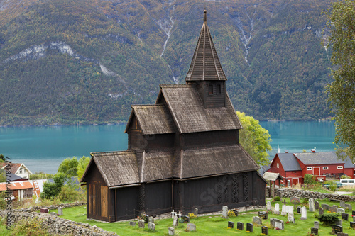Принти на полотні Urnes Stave Church