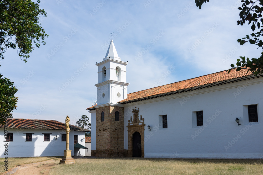 Iglesia del Carmen, Villa de Leyva, Colombie