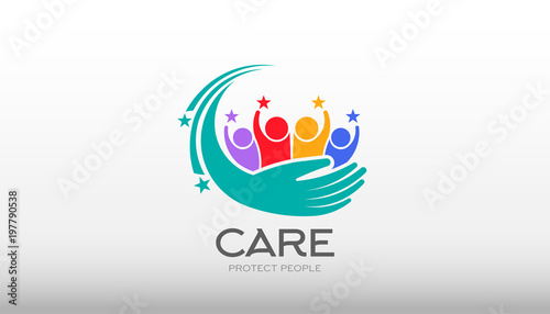People Care Vector Illustration