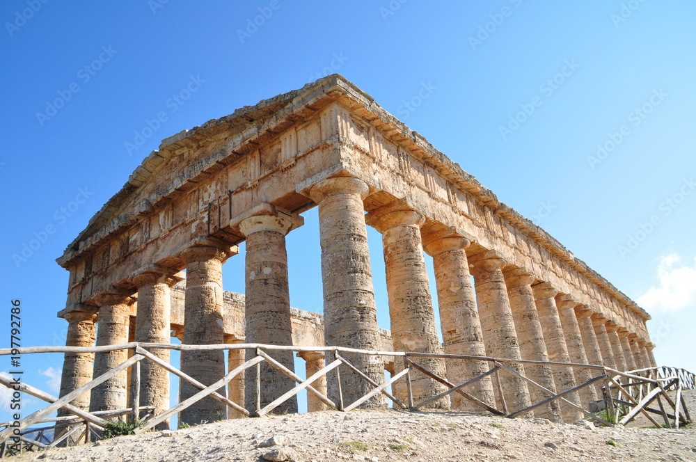Temple of Segesta, Sicily, Italy.