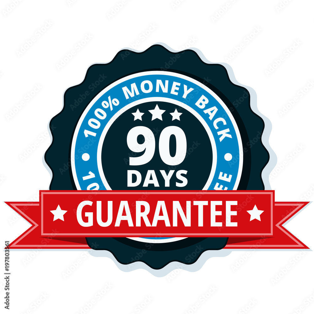 90 Days Money Back illustration 90 Days Money Back illustration