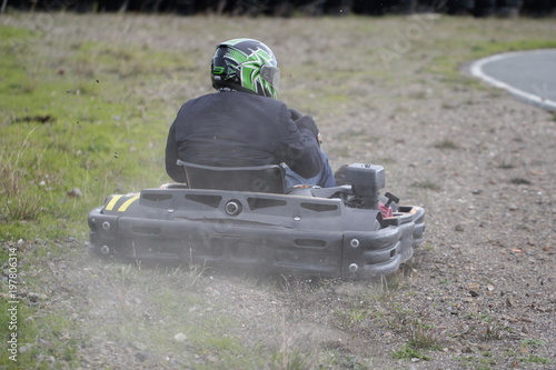 Tableau sur toile Karting