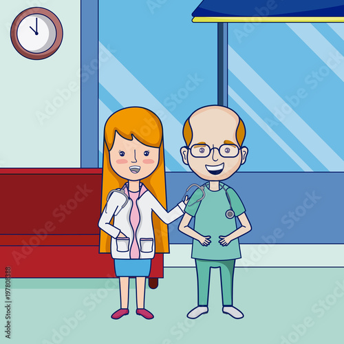 Funny doctors cartoons