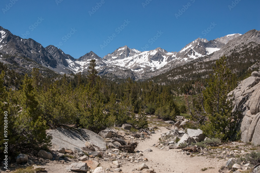 Trail to Mono Pass,  Eastern Sierras, California