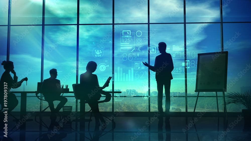 Conducting a corporate presentation Conducting a corporate presentation