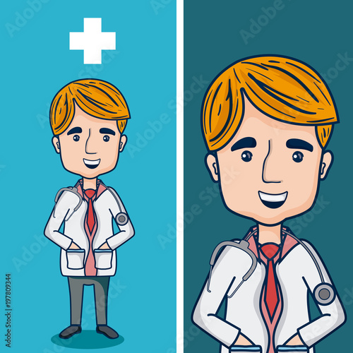Doctor funny cartoon