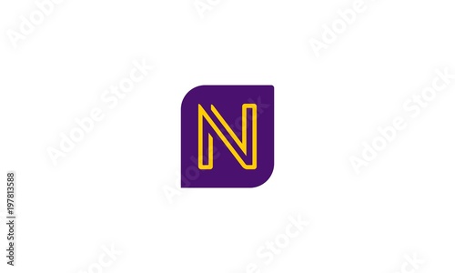 Free Download N minimal logo design, Letter N Logo Design vector template Media Corporate Linear Outline style. - GFXLoad