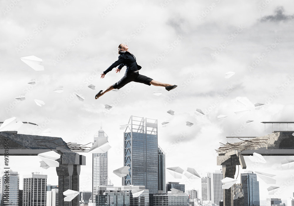 Problem and difficulties overcoming concept.