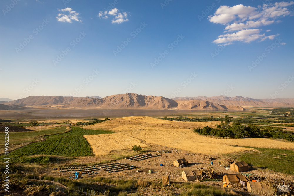 Obraz premium Choghakhor Lagoon, Chaharmahal and Bakhtiari, Iran