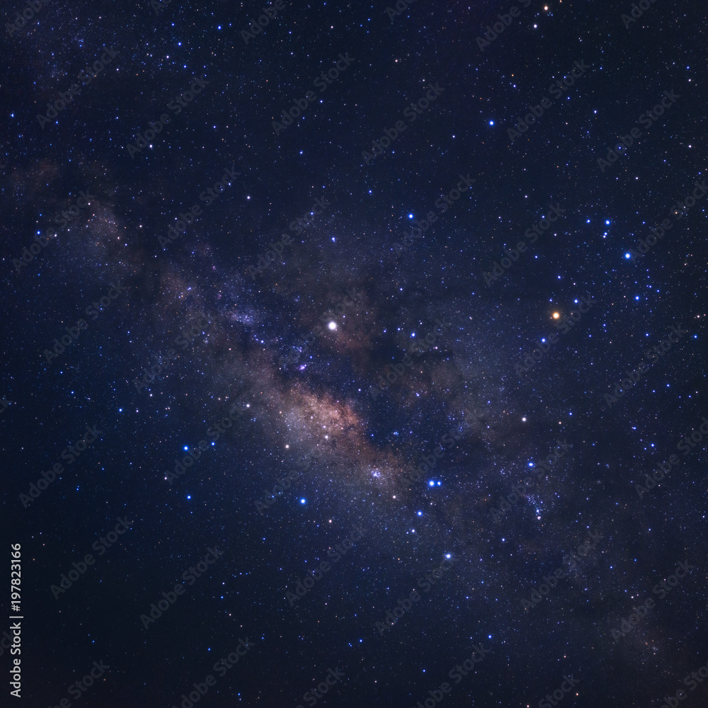 Obraz premium Stars in space dust in the universe and milky way galaxy