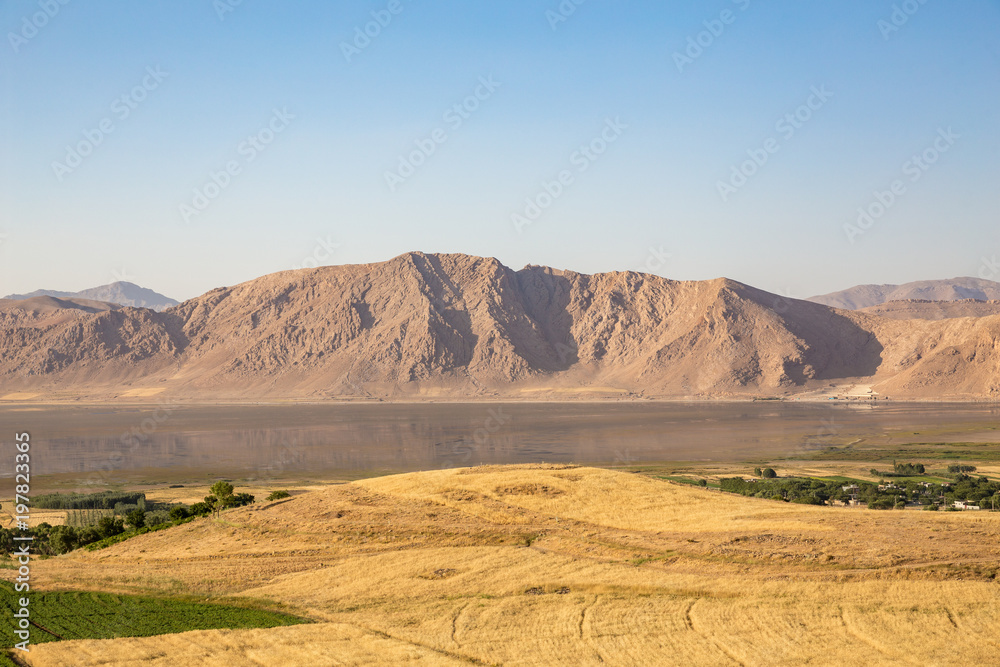 Obraz premium Choghakhor Lagoon, Chaharmahal and Bakhtiari, Iran