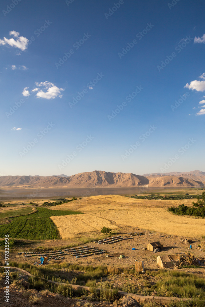 Obraz premium Choghakhor Lagoon, Chaharmahal and Bakhtiari, Iran