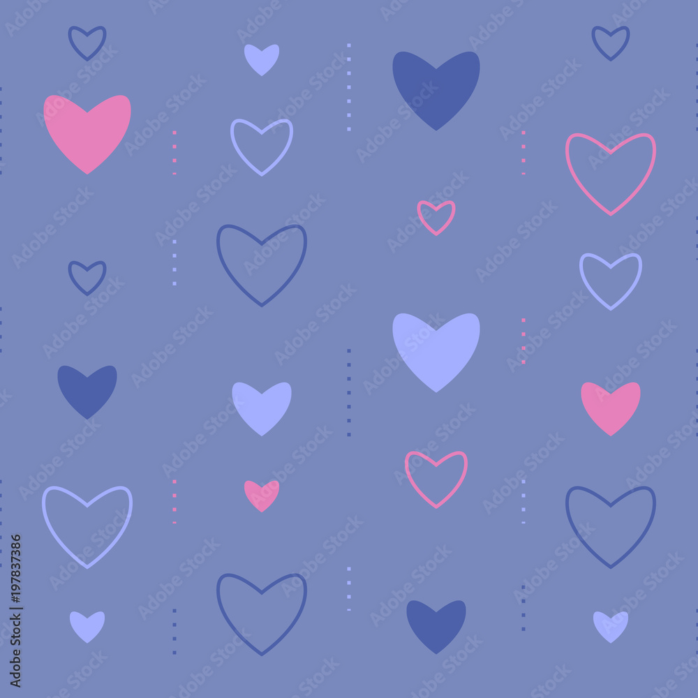 Background with hearts, valentines day, subtle romantic backdrop