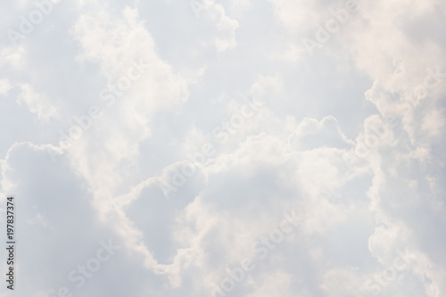 white sky background, white cloud texture, Concept : weather forecast, cloudy, rain, Aviation weather