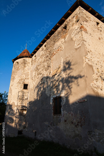 The Castle of Saint Miklos is built at the turn of the 14th and 15th centuries, Transcarpathian region photo
