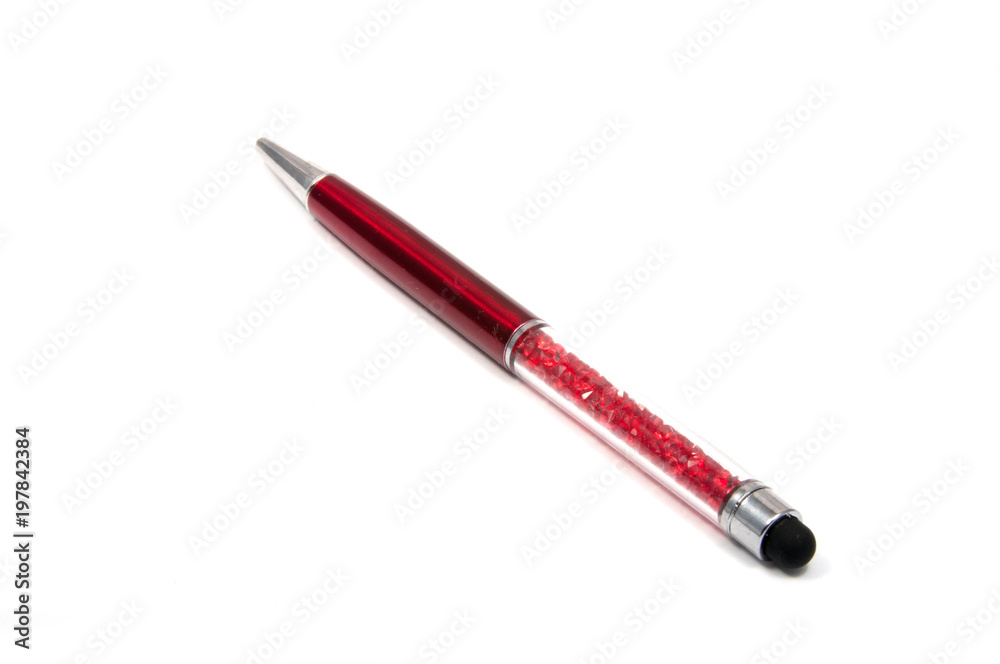 Luxury pen isolated on the white Luxury pen isolated on the white