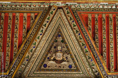 Beautiful detail of  Wat Phra Kaew Don Tao, Lampang, Northern Thailand. © pulpitis17
