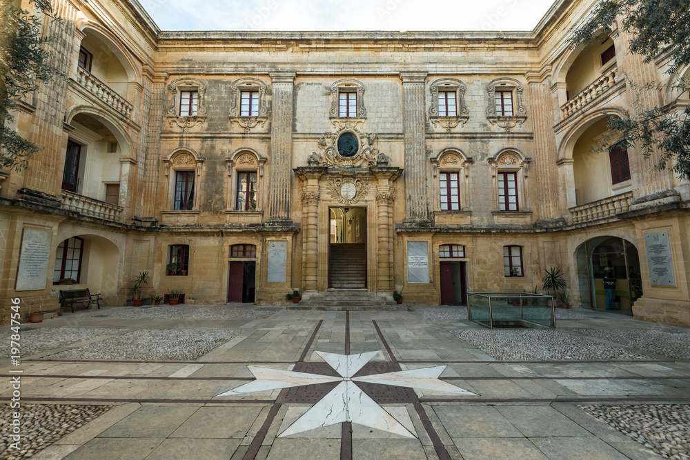 Vilhena Palace in Mdina,Malta