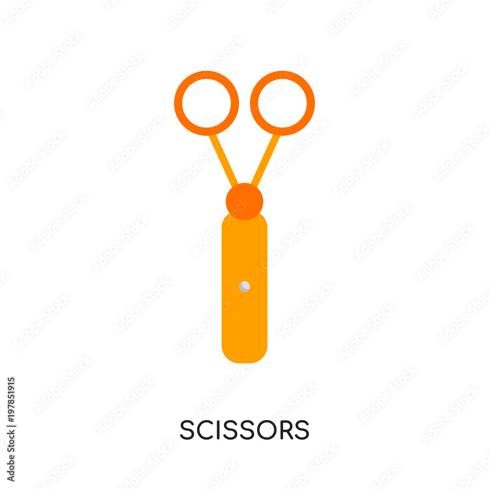 scissors logo png isolated on white background for your web, mobile and ...