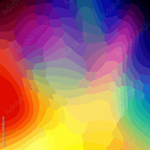 Abstract rainbow colorful painting art multi-colored spots background