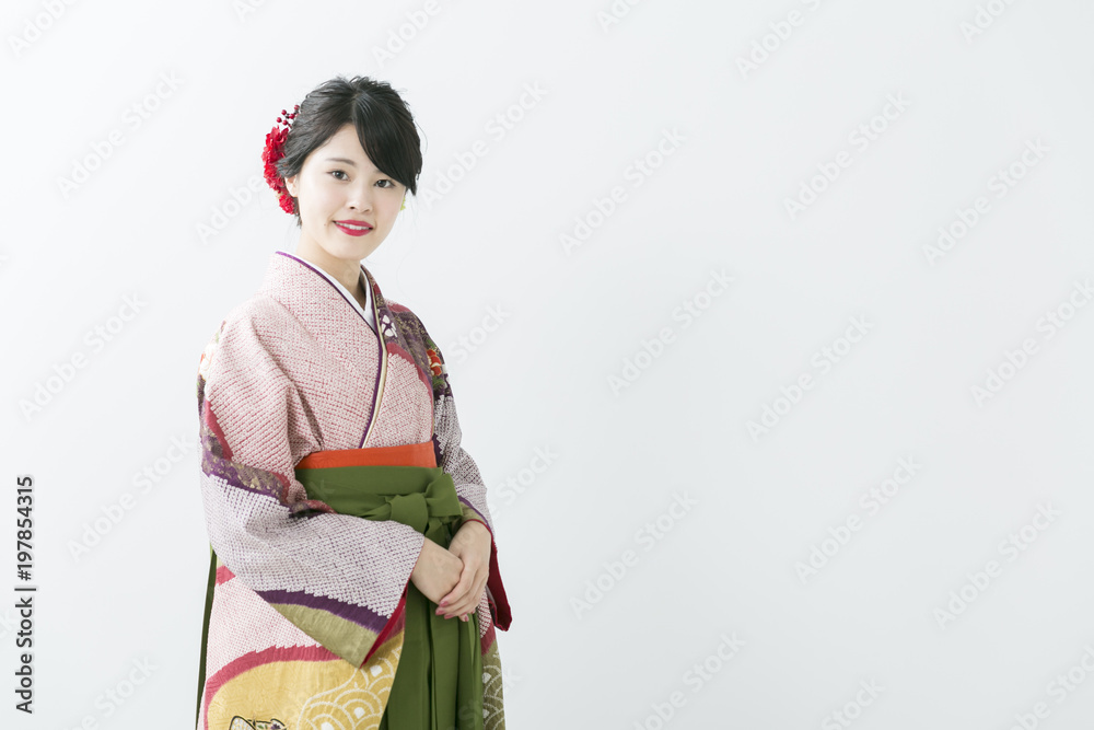 Fototapeta premium 着物の女性